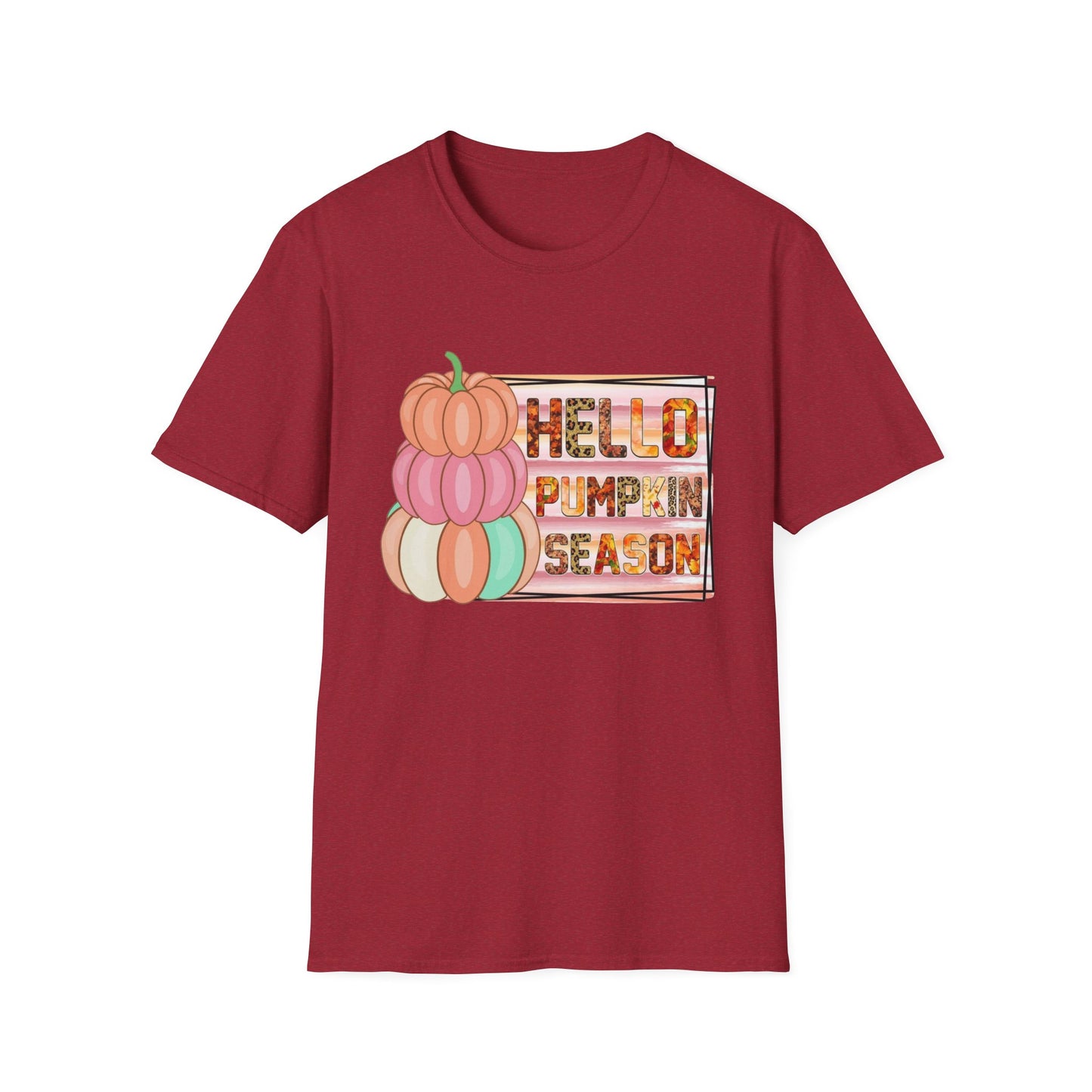 “Hello Pumpkin Season” Tee – Pastel Stack Edition