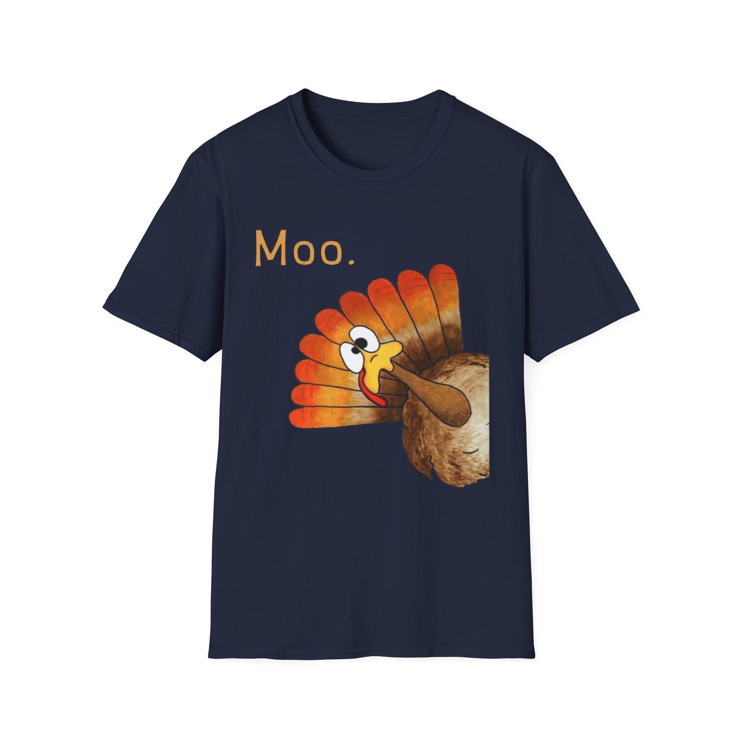 Moo. – Confused Turkey Edition Short Sleeve Tee