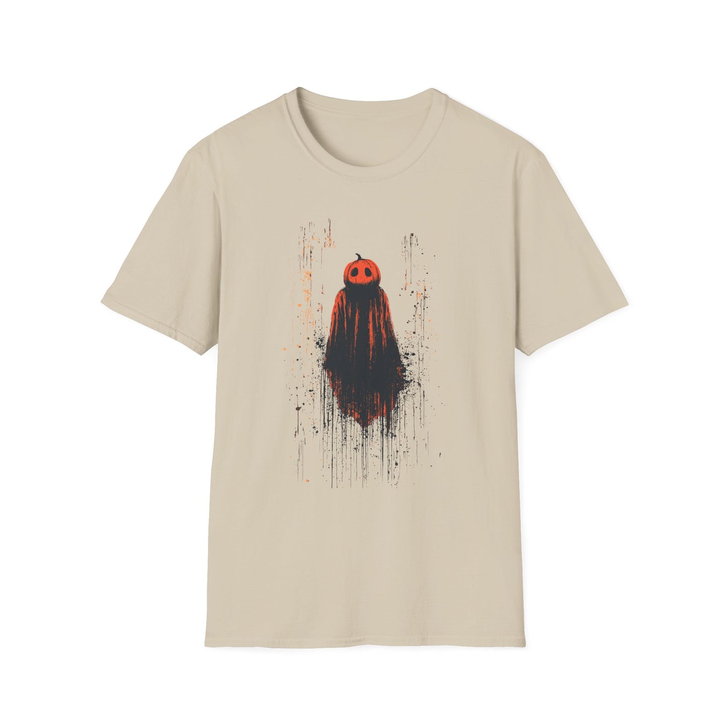 Ghoul Guard Halloween Pumpkin Head Tee
