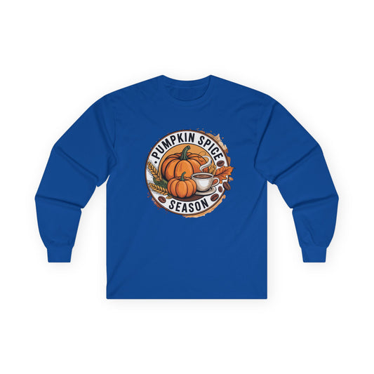 “Pumpkin Spice Season” Long Sleeve Tee – Brewed & Bold Edition
