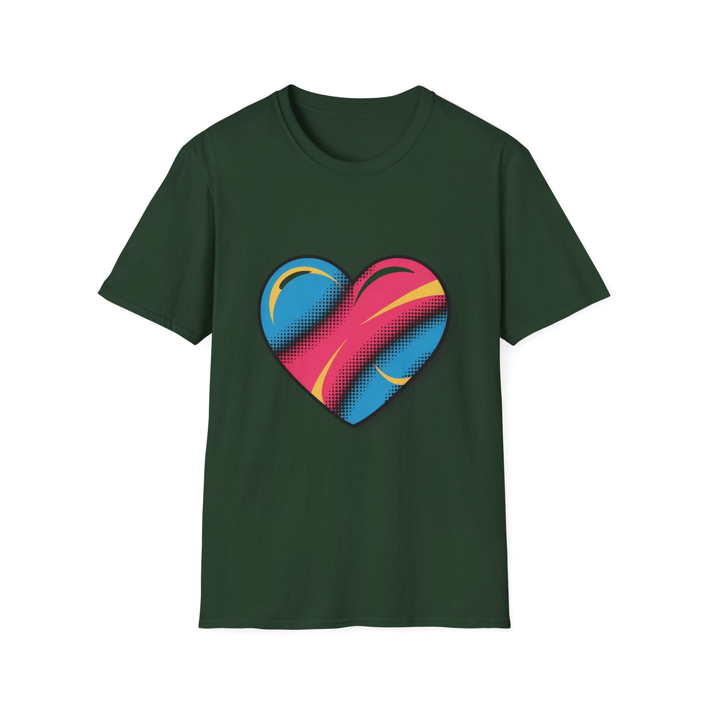 Retro Pulse Heart Graphic Tee