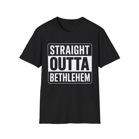 Straight Outta Bethlehem Tee – Savior Swag Edition