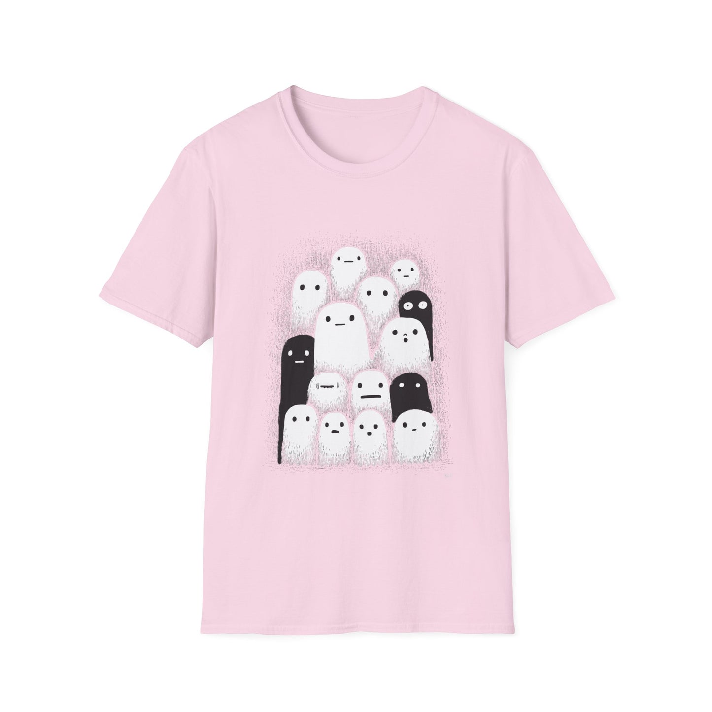 Stacked Spirits Halloween Design Tee