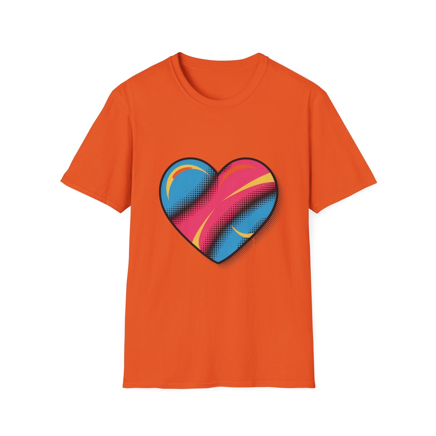Retro Pulse Heart Graphic Tee