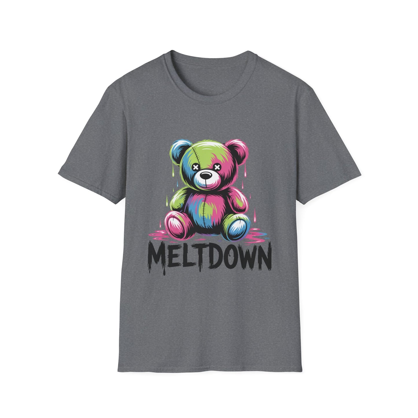 Meltdown Teddy Bear Graphic Tee