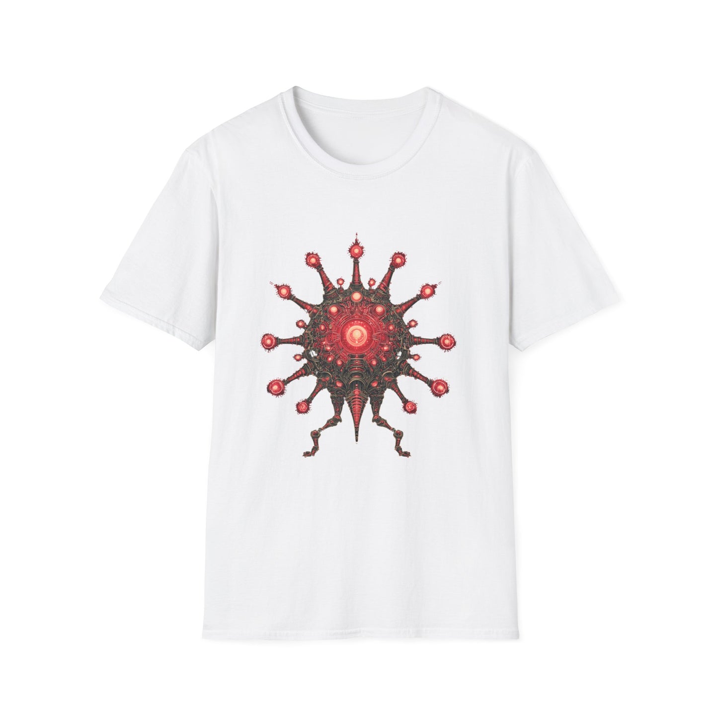 Core Sentinel – Cybernetic Starburst Organism Design